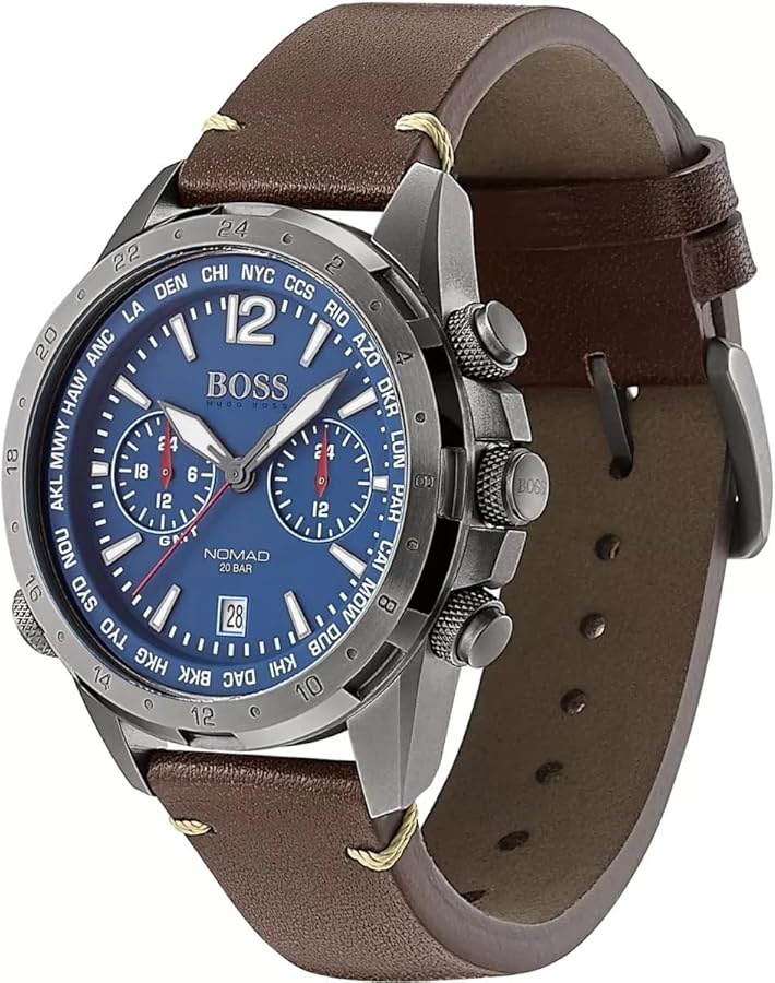 Montre HUGO BOSS Pour Homme Nomad En Cuir,
1513773