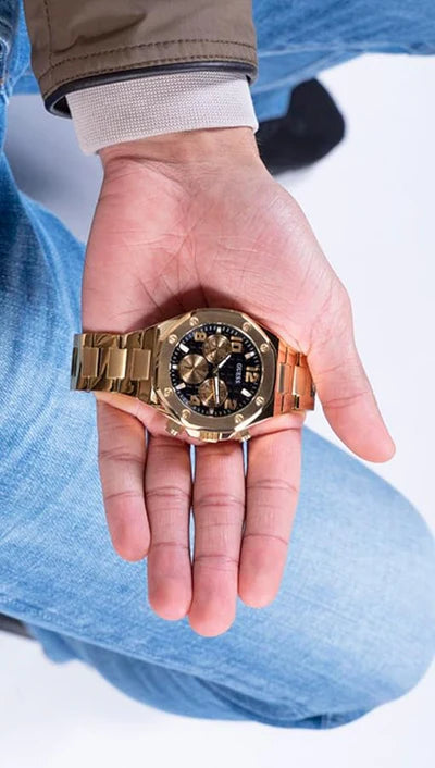 MONTRE À QUARTZ GUESS EMPIRE POUR HOMME - GW0489G2