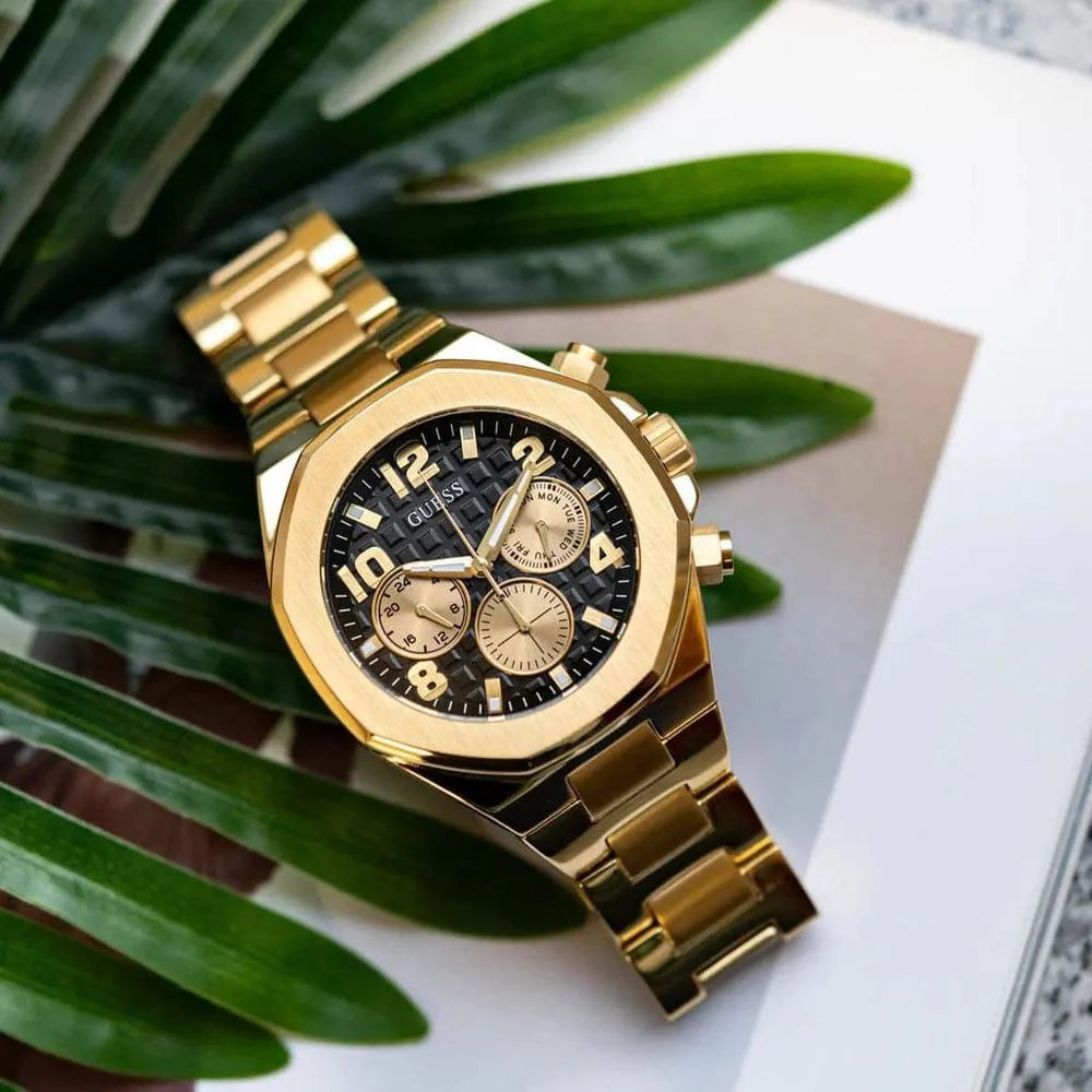 MONTRE À QUARTZ GUESS EMPIRE POUR HOMME - GW0489G2