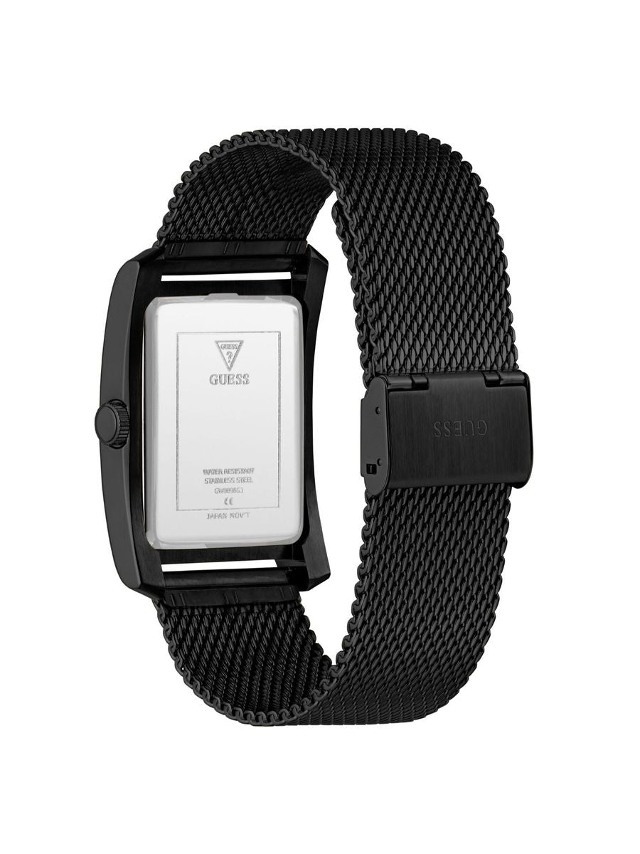 GUESS Mens Black Analog Watch
34mm