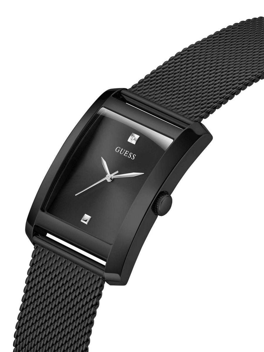GUESS Mens Black Analog Watch
34mm