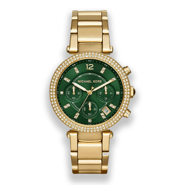 Montre Michael Kors Gold Tone Green Dial MK6263