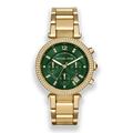 Montre Michael Kors Gold Tone Green Dial MK6263