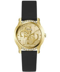 Montre Annette En Cristal Noir