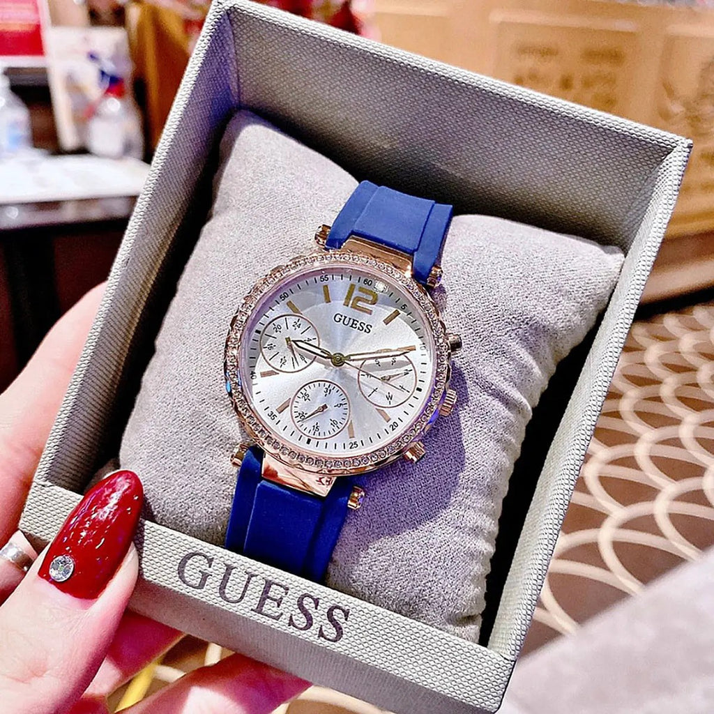Montre Femme Guess Solstice GW0113L3 – Élégance Solaire