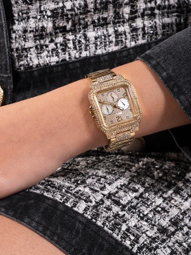 Montre Guess Femme Multifonction – Dorée Acier