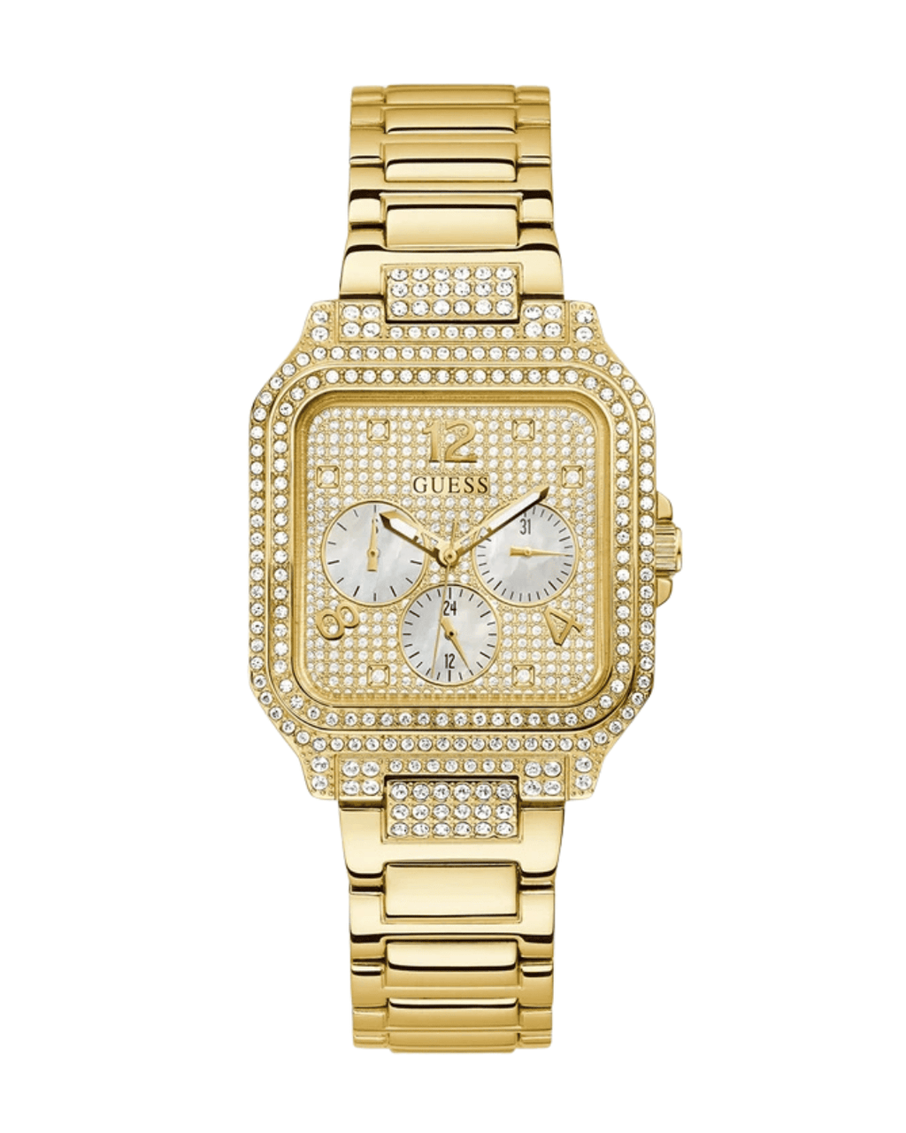 Montre Guess Femme Multifonction – Dorée Acier