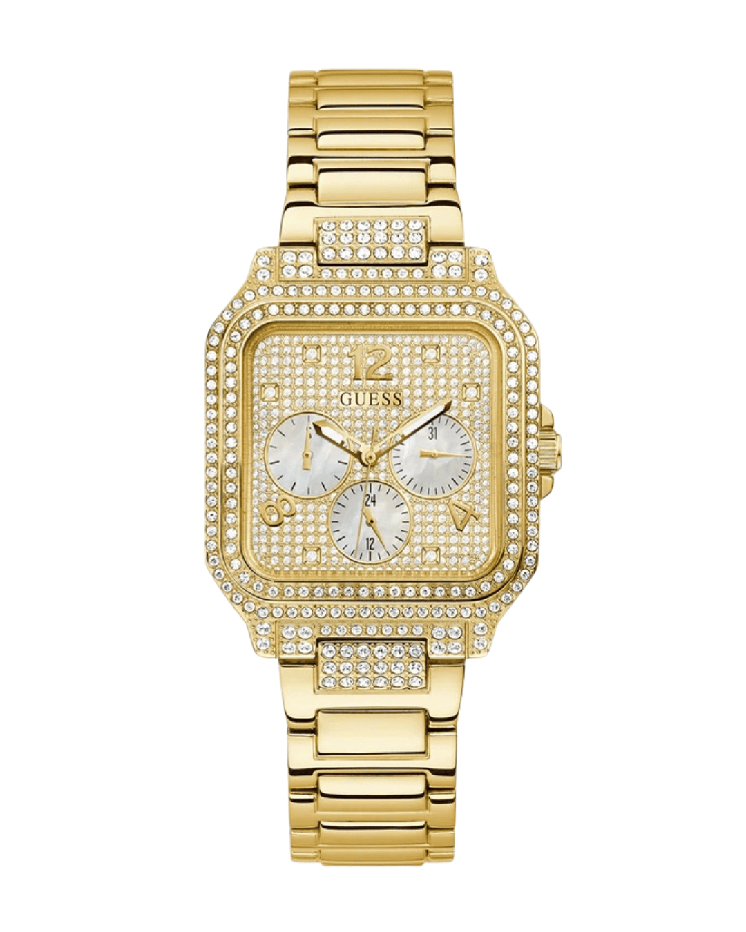 Montre Guess Femme Multifonction – Dorée Acier