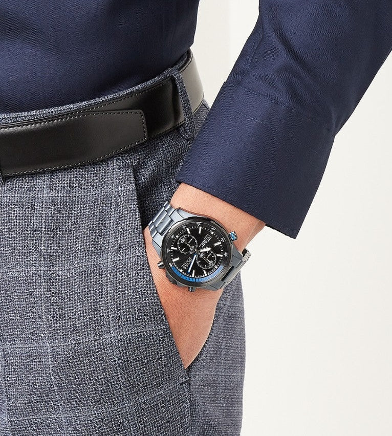 Montre Hugo Boss Globetrotter pour homme, 1513824