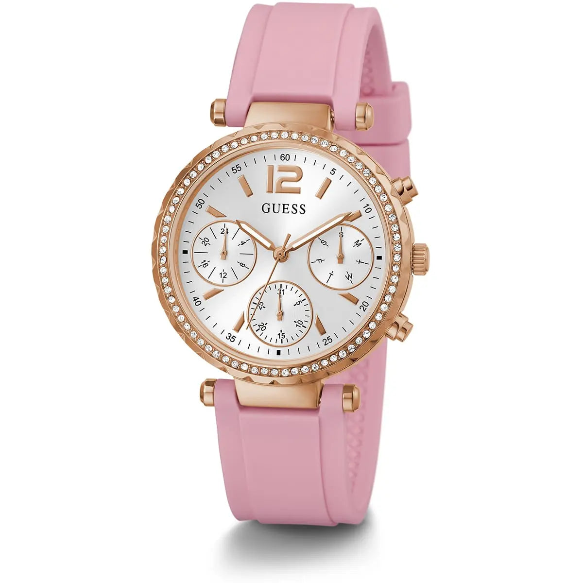 Montre Guess rose pour femme - GW0113L4