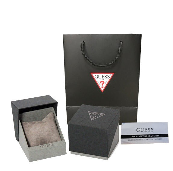 GUESS Mens Black Analog Watch
34mm