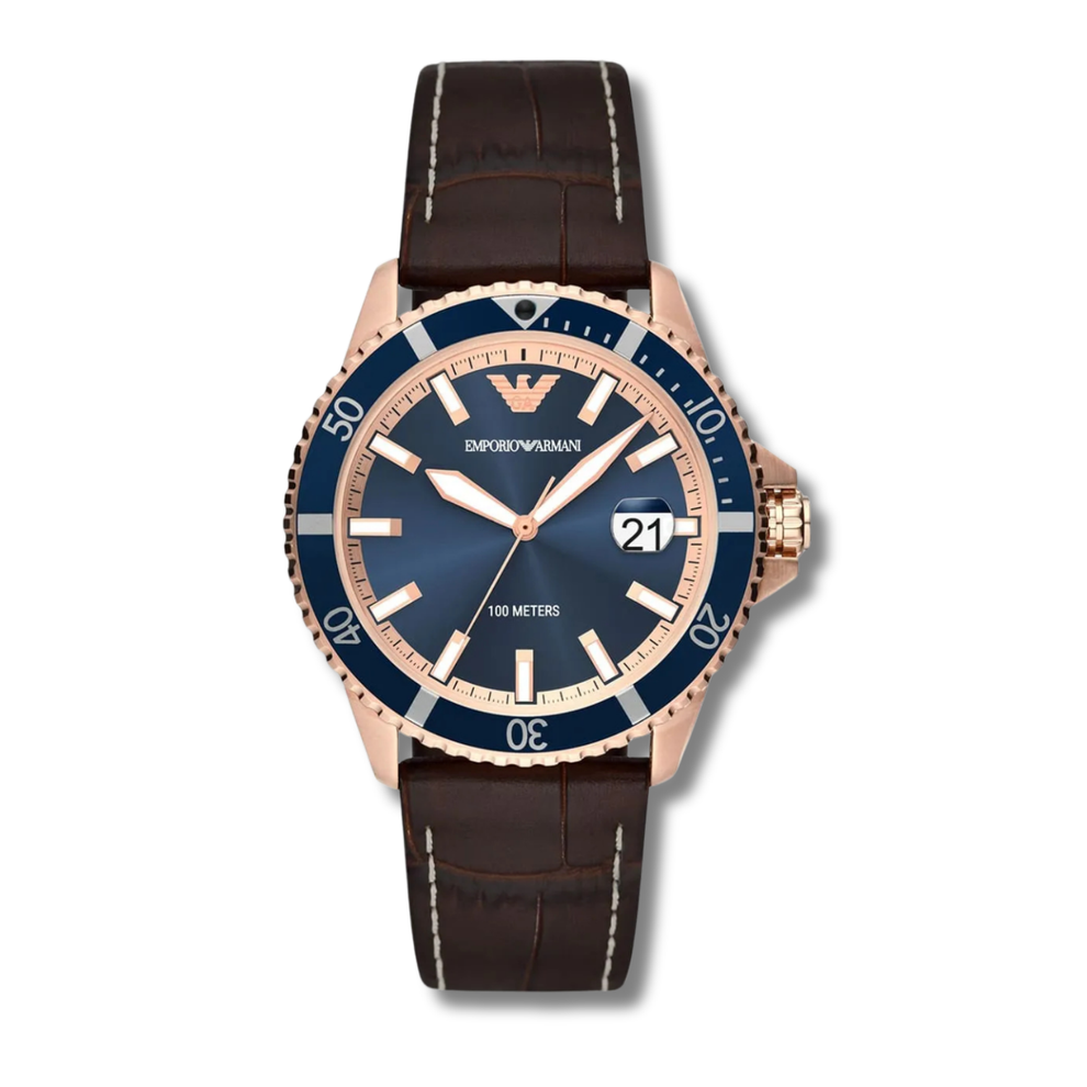 EMPORIO ARMANI DIVER CUIR